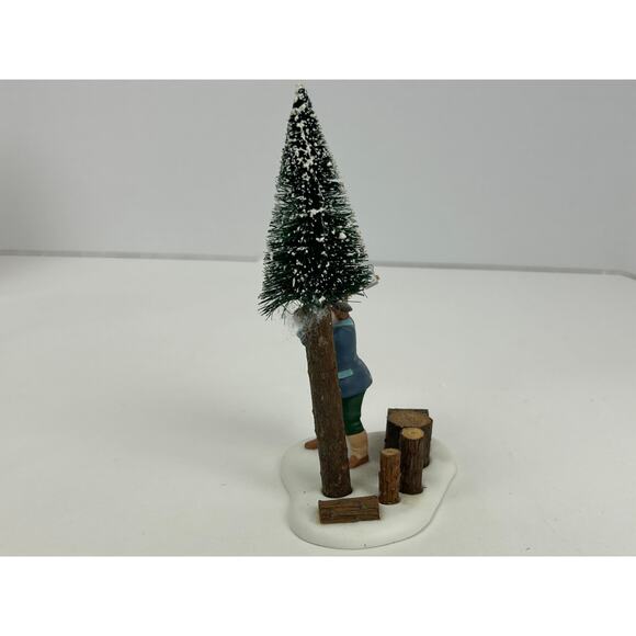 Department 56 Heritage Village Lumberjacks Set of 2 Figures w/ Box 56590 - Picture 12 of 16
